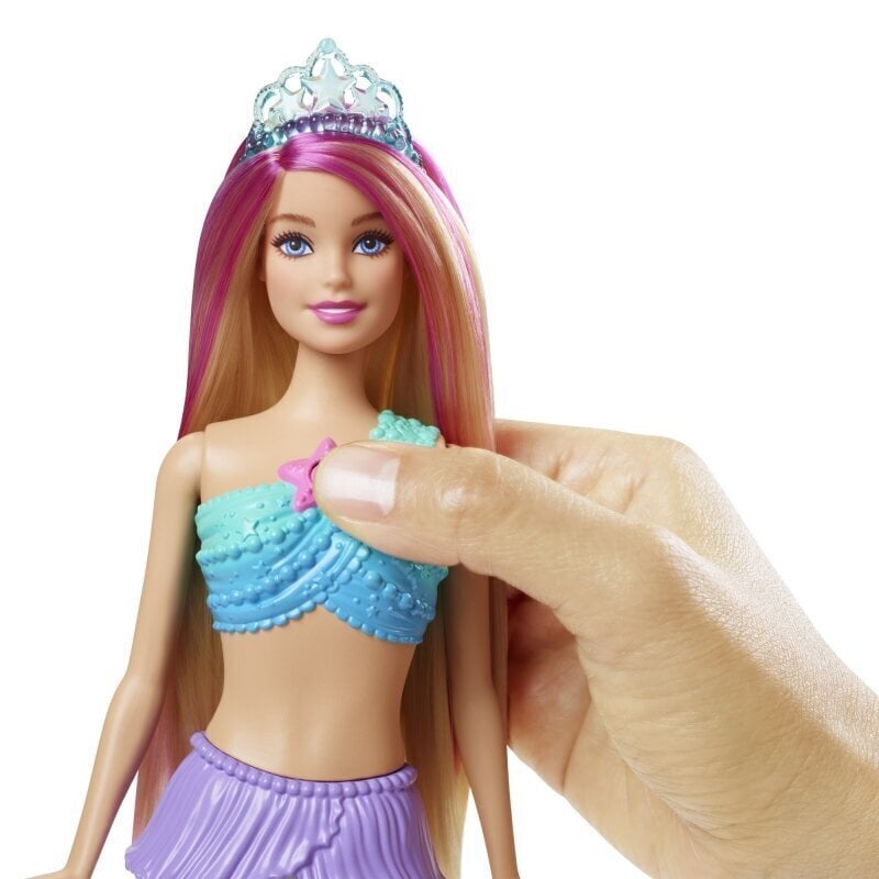 Nukke Barbie Dreamtopia Mermaid valoevällä, HDJ36 hinta ja tiedot | Tyttöjen lelut | hobbyhall.fi