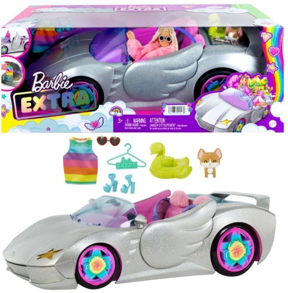 Barbie auto varusteineen, HDJ47. hinta ja tiedot | Tyttöjen lelut | hobbyhall.fi