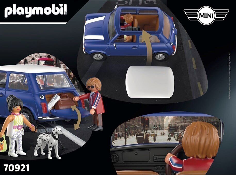 70921 PLAYMOBIL® Car Mini Cooper hinta ja tiedot | LEGOT ja rakennuslelut | hobbyhall.fi