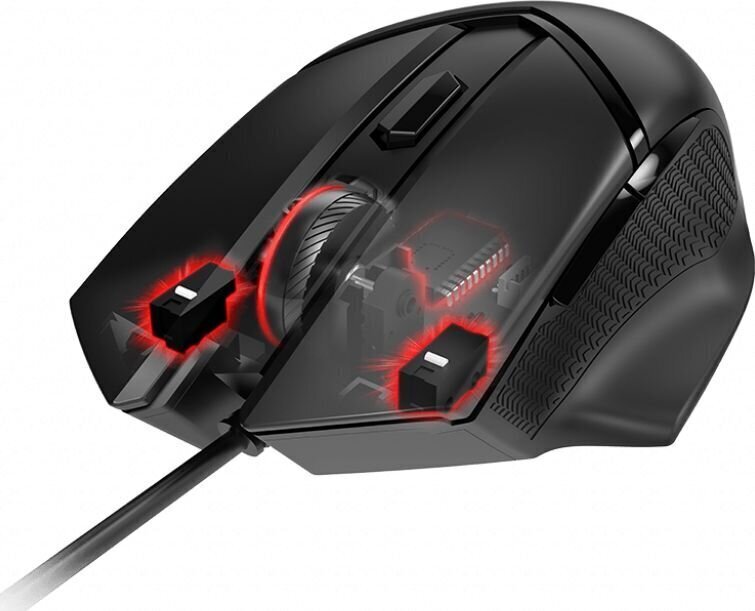 MSI Clutch GM20, musta hinta ja tiedot | Hiiret | hobbyhall.fi