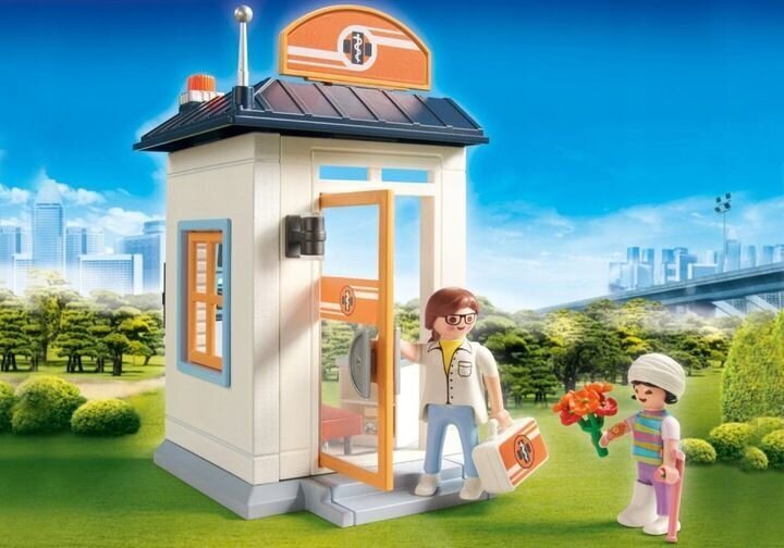 70818 PLAYMOBIL® City Life, lastenlääkärin toimisto hinta ja tiedot | LEGOT ja rakennuslelut | hobbyhall.fi