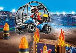 70820 Playmobil, Stunt-show mönkijällä ja polttavalla ramppilla hinta ja tiedot | LEGOT ja rakennuslelut | hobbyhall.fi
