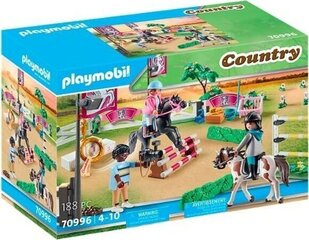 70996 PLAYMOBIL® Country, Hevosen estekilpailurata hinta ja tiedot | LEGOT ja rakennuslelut | hobbyhall.fi