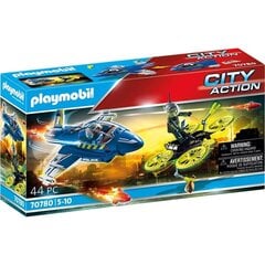 70780 PLAYMOBIL® City Action, poliisikone dronilla hinta ja tiedot | LEGOT ja rakennuslelut | hobbyhall.fi