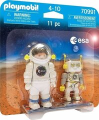 70991 PLAYMOBIL, Geobra DuoPack ESA Astronaut ja Robert, hinta ja tiedot | LEGOT ja rakennuslelut | hobbyhall.fi