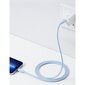 Baseus-kaapeli, USB Type C - Lightning 20W -kaapeli, 1,2m pitkä Jelly Liquid Silica Gel - musta hinta ja tiedot | Puhelinkaapelit | hobbyhall.fi