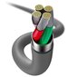 Baseus kaapeli, USB-kaapeli - Lightning 2.4A, pituus 2 m Jelly Liquid Silica Gel - musta hinta ja tiedot | Puhelinkaapelit | hobbyhall.fi