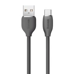 Pohjakaapeli, USB-kaapeli - USB Type C 100W pituus 2m Jelly Liquid Silica Gel - musta hinta ja tiedot | Baseus Puhelimet, älylaitteet ja kamerat | hobbyhall.fi