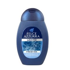 Felce Azzurra Fresh Ice -miesten suihkushampoo, 250ml hinta ja tiedot | Suihkusaippuat ja suihkugeelit | hobbyhall.fi