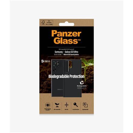 PanzerGlass 0376, puhelimeen Galaxy S22 Ultra, musta. hinta ja tiedot | Puhelimen kuoret ja kotelot | hobbyhall.fi