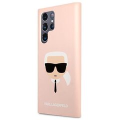 Puhelinkotelo Karl Lagerfeld KLHCS22LSLLKHPI S22 Ultra S908. hinta ja tiedot | Puhelimen kuoret ja kotelot | hobbyhall.fi