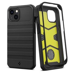 Spigen Geo Armor 360, puhelin Iphone 13, musta. hinta ja tiedot | Puhelimen kuoret ja kotelot | hobbyhall.fi