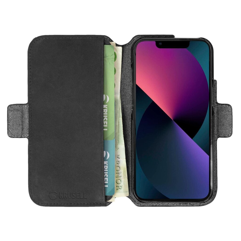 Krusell Leather Phone Wallet hinta ja tiedot | Puhelimen kuoret ja kotelot | hobbyhall.fi