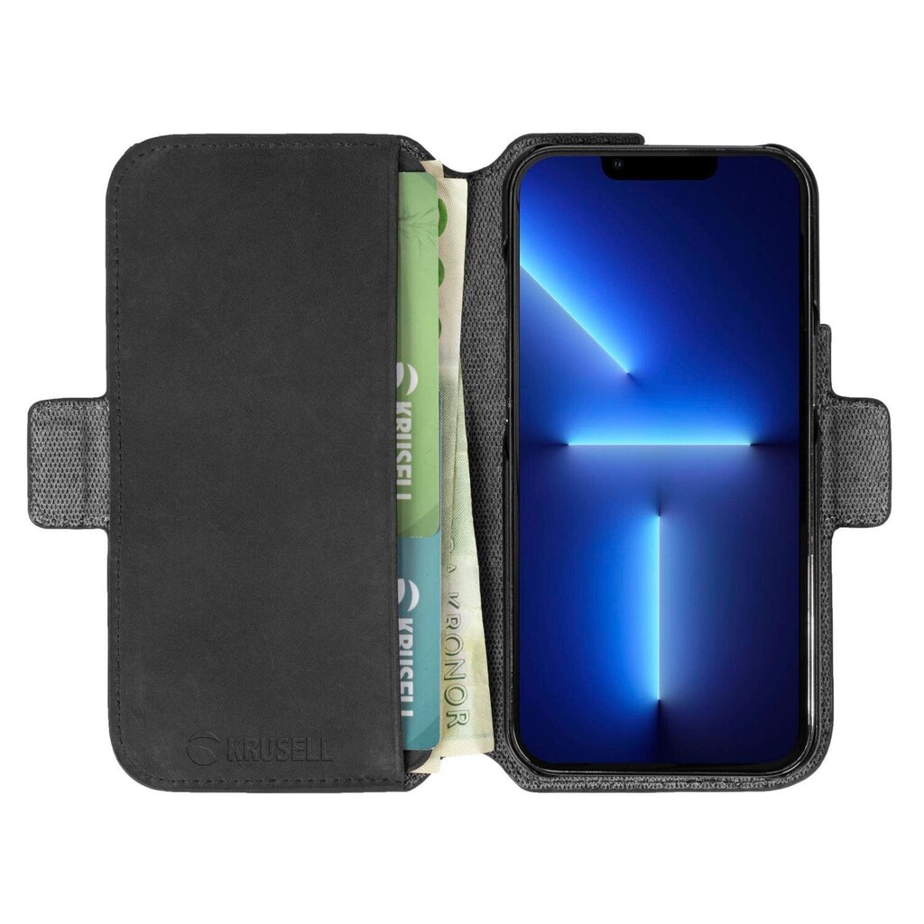 Krusell Leather Phone Wallet hinta ja tiedot | Puhelimen kuoret ja kotelot | hobbyhall.fi