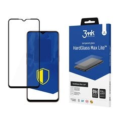 Oppo Reno 5 Lite Black - 3mk HardGlass Max Lite™ screen protector hinta ja tiedot | Näytönsuojakalvot ja -lasit | hobbyhall.fi