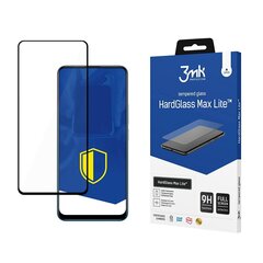 Realme 8 4G Black - 3mk HardGlass Max Lite™ näytönsuoja. hinta ja tiedot | Näytönsuojakalvot ja -lasit | hobbyhall.fi