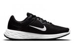 Nike miesten juoksukengät REVOLUTION 6 NN, mustavalkoinen