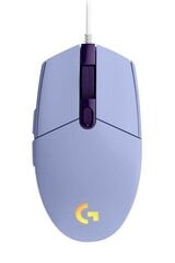 Logitech G203, violetti hinta ja tiedot | Hiiret | hobbyhall.fi