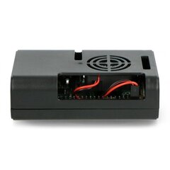 Raspberry Pi Box JustPI - musta. hinta ja tiedot | Mikrokontrollerit | hobbyhall.fi