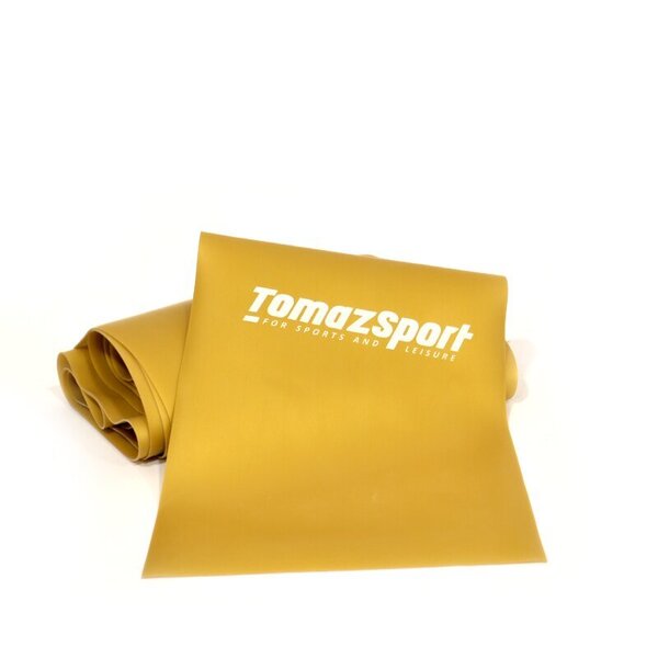 Vastuskuminauha Tomaz Sport Max 200x15x0.65cm Kultainen 30 40lbs