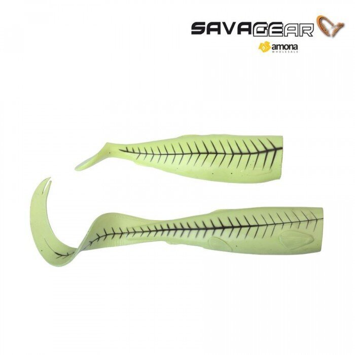 Kumiviehe Savage Gear Cutbait Herring Kit Green Glow Shad 20 cm hinta ja tiedot | Ongenkoukut | hobbyhall.fi