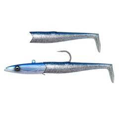 Meriviehe SG Sandeel 20cm 180g Blue Silver UV hinta ja tiedot | Vieheet ja uistimet | hobbyhall.fi