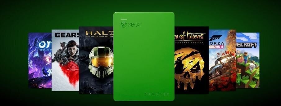 Seagate Game Drive for Xbox ulkoinen kovalevy 2 TB (musta)STKX2000400 hinta ja tiedot | Ulkoiset kovalevyt | hobbyhall.fi