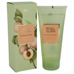 Kermainen suihkugeeli 4711 Acqua Colonia White Peach & Coriander 200 ml hinta ja tiedot | Suihkusaippuat ja suihkugeelit | hobbyhall.fi