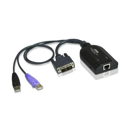 Aten KA7166-AX 2 x USB Type A, 1 x DVI-D hinta ja tiedot | Kaapelit ja adapterit | hobbyhall.fi
