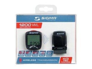 Pyöräilytietokone Sigma Baseline 1200 Wireless hinta ja tiedot | Pyörämittarit | hobbyhall.fi