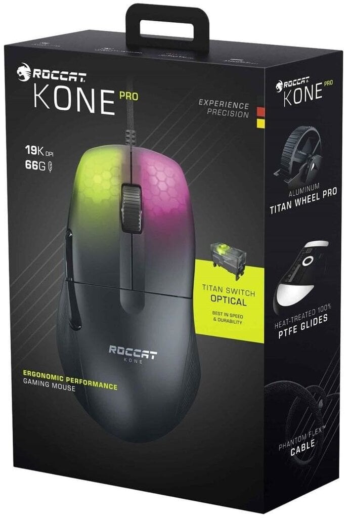 Roccat ROC-11-400-02, musta hinta ja tiedot | Hiiret | hobbyhall.fi