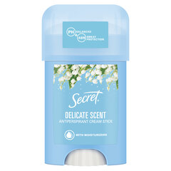 Antiperspirantti keppi naisille Secret Delicate Cream, 40 ml; hinta ja tiedot | Deodorantit | hobbyhall.fi