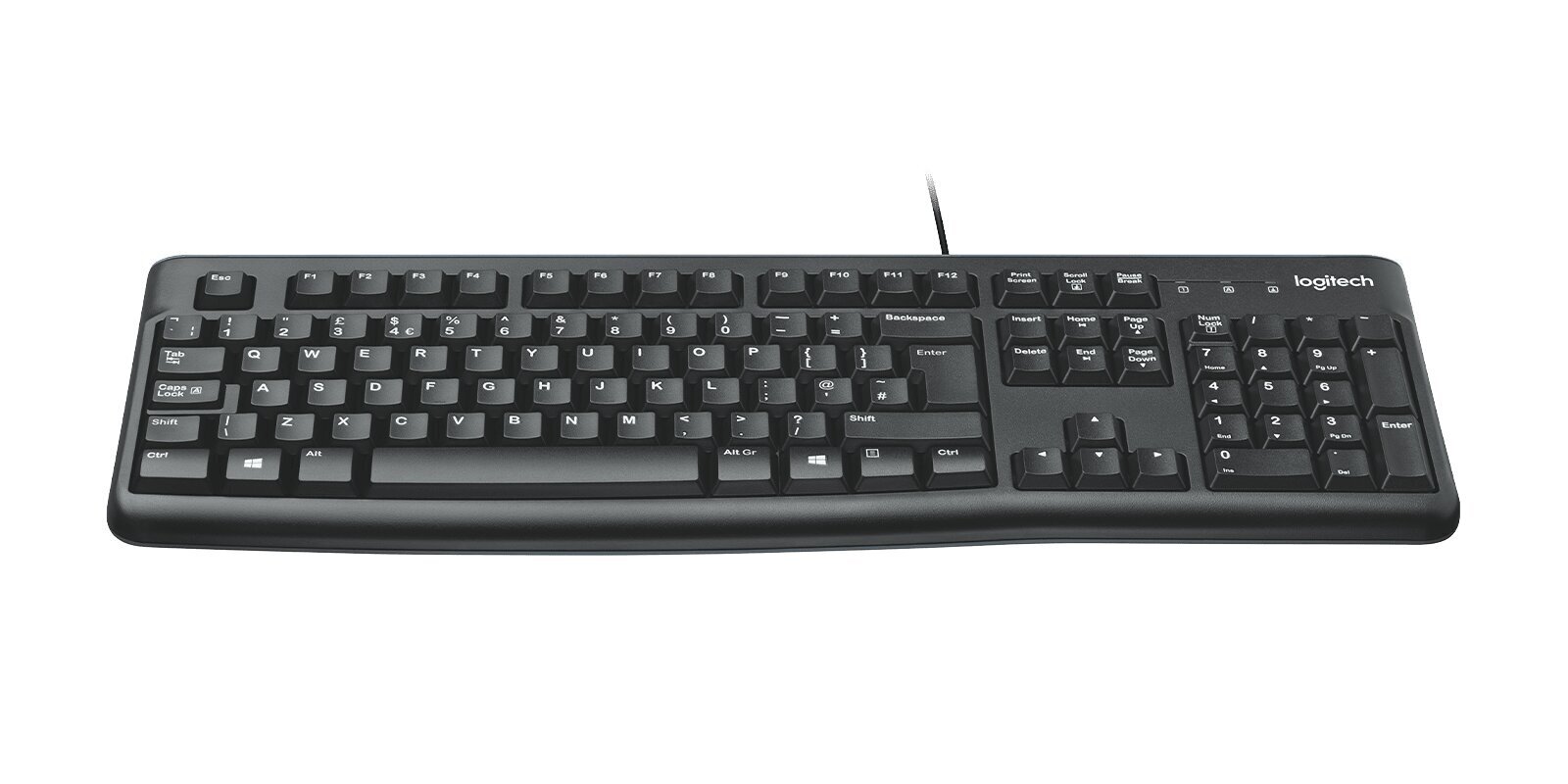 Logitech K120 hinta ja tiedot | Näppäimistöt | hobbyhall.fi