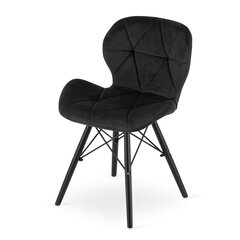 Ruokailu tuolien sarja Lago, 4 tuolia, musta hinta ja tiedot | Ruokapöydän tuolit | hobbyhall.fi