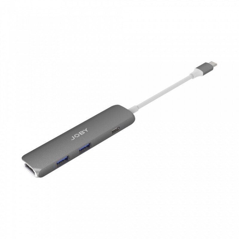 Joby USB-keskitin USB-C 4K HDMI / USB / USB-C hinta ja tiedot | Adapterit | hobbyhall.fi