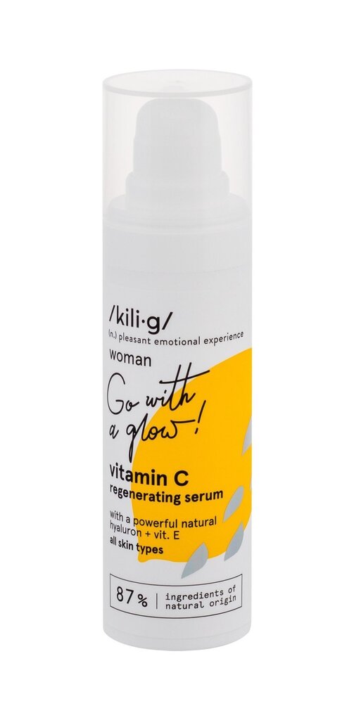 Kasvoseerumi KILIG WOMAN VIT C 30 ml hinta ja tiedot | Kasvoöljyt ja seerumit | hobbyhall.fi