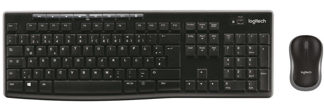 Logitech MK270 SWE hinta ja tiedot | Näppäimistöt | hobbyhall.fi