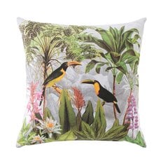 Douceur d'intérieur Sweet Bird -koristetyyny, monivärinen, 60 x 60 cm hinta ja tiedot | Koristetyynyt ja tyynynpäälliset | hobbyhall.fi