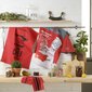Douceur d'intérieur Comme Un Chef -keittiöpyyhe, punainen, 50 x 70 cm hinta ja tiedot | Keittiötekstiilit | hobbyhall.fi
