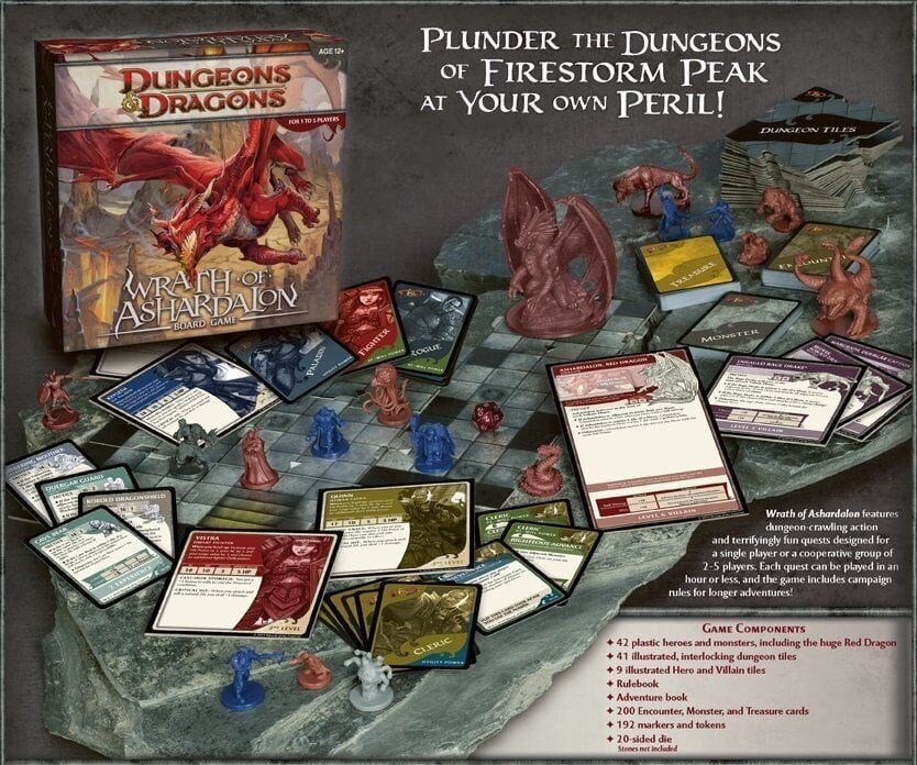 Dungeons & Dragons: Wrath of Ashardalon -lautapeli hinta ja tiedot | Lautapelit ja älypelit | hobbyhall.fi