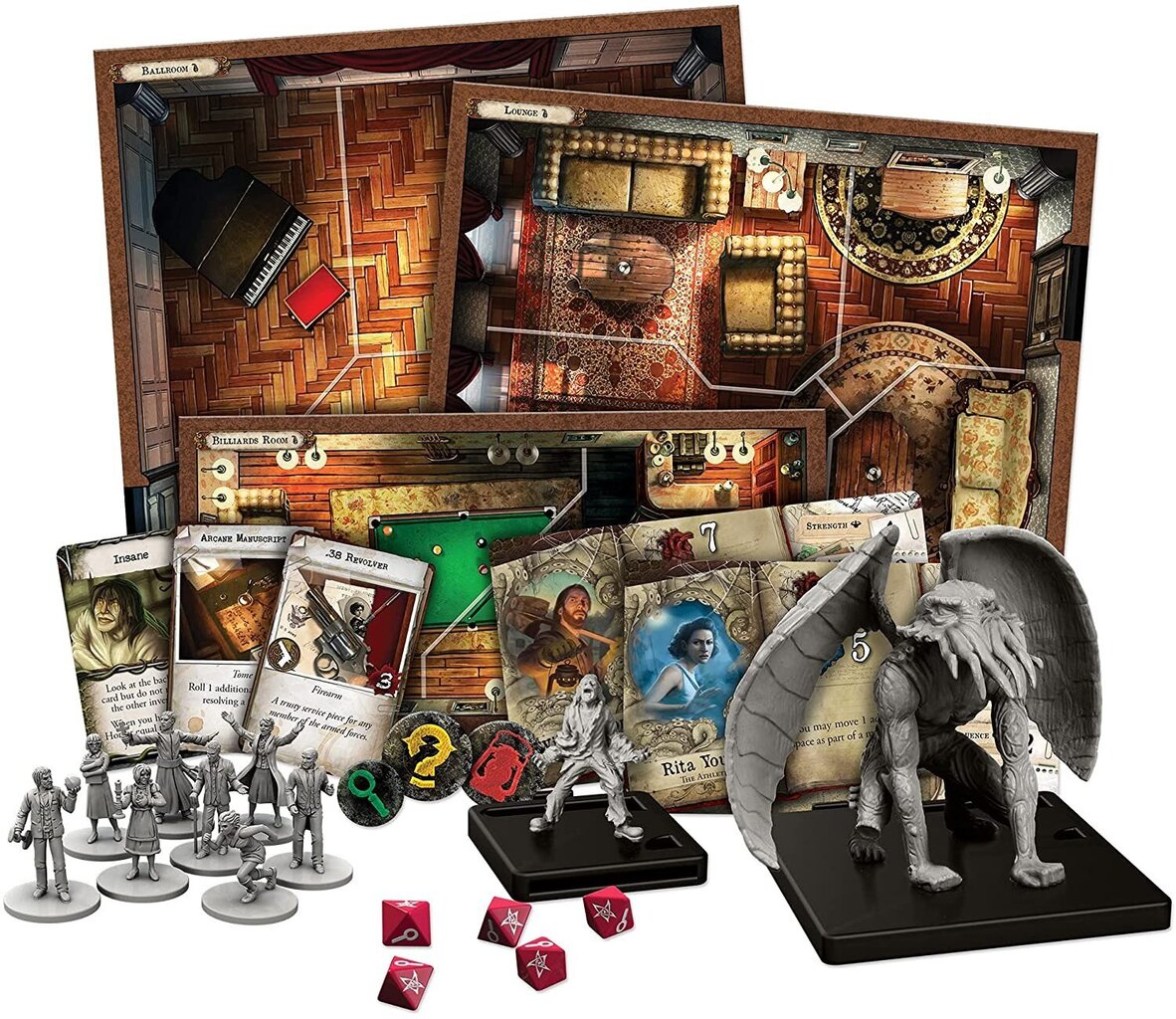 Lautapeli Mansions of Madness: Second Edition, EN hinta ja tiedot | Lautapelit ja älypelit | hobbyhall.fi