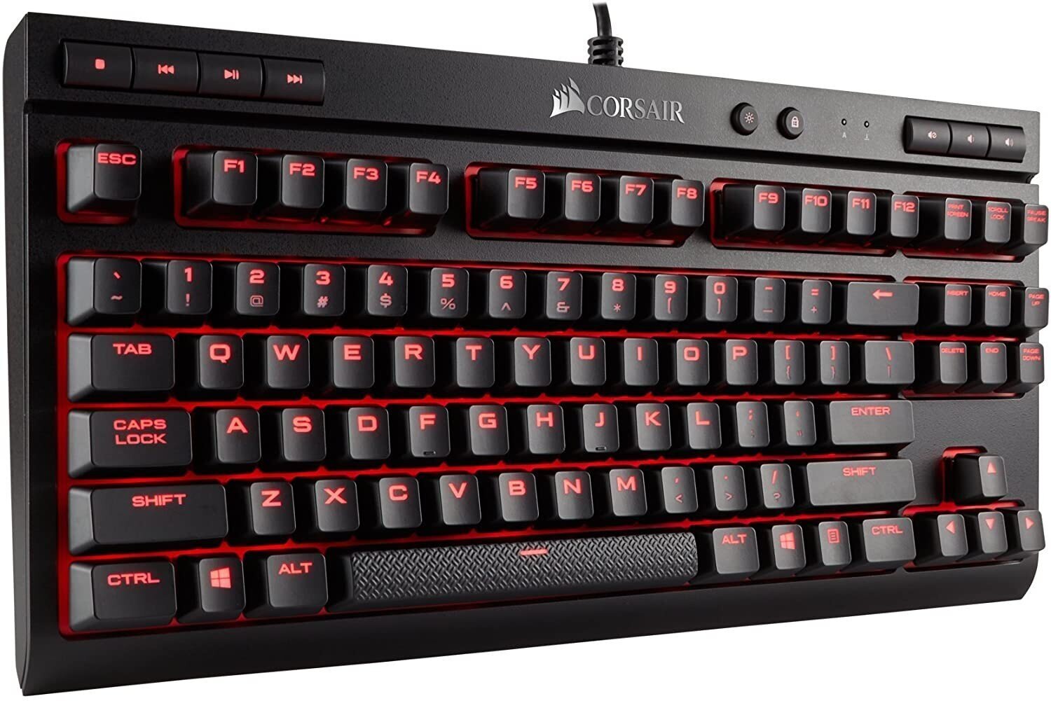 Corsair Gaming K63 Red LED hinta ja tiedot | Näppäimistöt | hobbyhall.fi