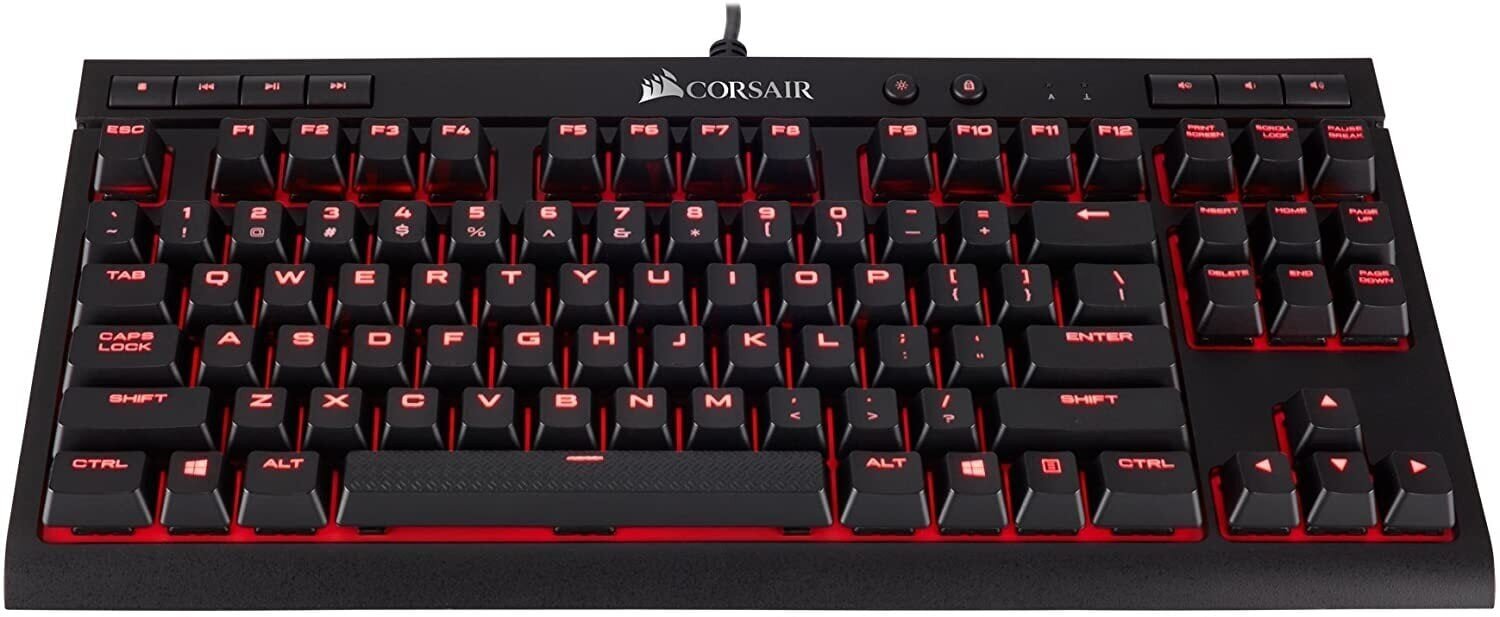 Corsair Gaming K63 Red LED hinta ja tiedot | Näppäimistöt | hobbyhall.fi