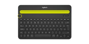 Logitech K480 (DE) Multi-Device langaton näppäimistö, musta hinta ja tiedot | Näppäimistöt | hobbyhall.fi