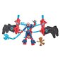 SPIDER-MAN Leikkisetti Bend And Flex Spd Space Mission Jet, 15 cm hinta ja tiedot | Poikien lelut | hobbyhall.fi