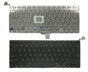 Näppäimistö APPLE MacBook Pro 13": A1278 2009-2012, US hinta ja tiedot | Komponenttien lisätarvikkeet | hobbyhall.fi