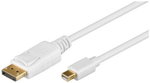 Kaapeli PremiumCord DisplayPort, valkoinen hinta ja tiedot | Kaapelit ja adapterit | hobbyhall.fi