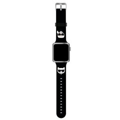 Rannekoru Karl Lagerfeld Apple Watch 42, 44, 45 mm hinta ja tiedot | Älykellojen ja aktiivisuusrannekkeiden lisätarvikkeet | hobbyhall.fi