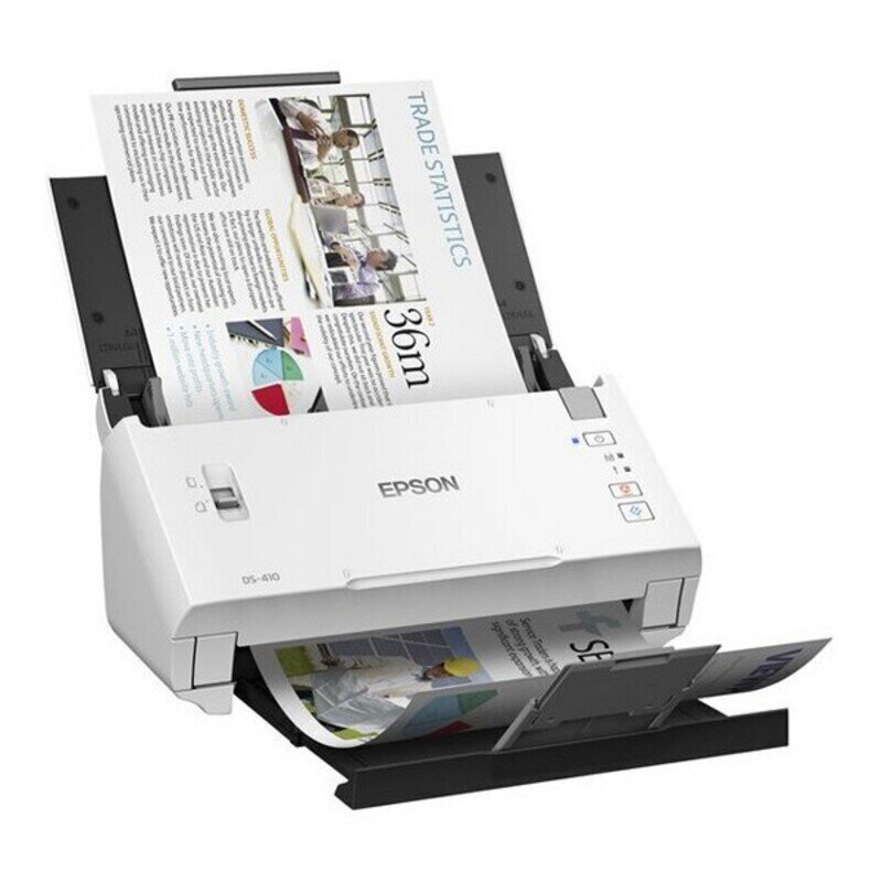 Epson WorkForce DS-410 600 dpi USB 2.0 hinta ja tiedot | Skannerit | hobbyhall.fi