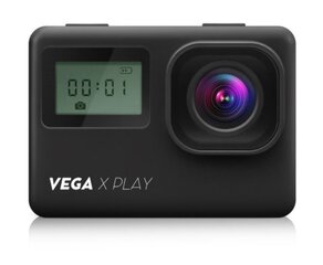Niceboy Vega X Play WI-FI 4K / 16MP Waterproof Sport Camera + Holder Mounting hinta ja tiedot | Action-kamerat | hobbyhall.fi